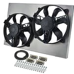 Dual RAD Fan w/Alum Shroud Assembly