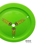 Wheel Cover Dzus-On Xtr Green Real Style