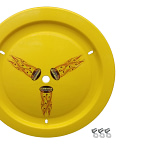 Wheel Cover Dzus-On Yellow Real Style
