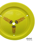 Wheel Cover Dzus-On Fluo Yellow