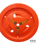 Wheel Cover Bolt-On Fluo Orange