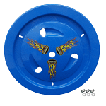 Wheel Cover Dzus-On Blue