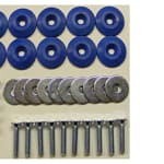 Body Bolt Kit Blue 10 Pack - DISCONTINUED