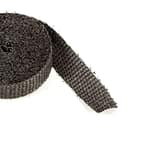 1in x 15' Exhaust Wrap Black Glass - DISCONTINUED