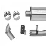 SS Cat Back Exhaust 12-15 Wrangler 3.6L - DISCONTINUED