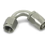 6an 120-Deg Hose End Stainless Steel - DISCONTINUED