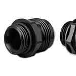 12an Oil Cooler Adapter 2pk - Black - DISCONTINUED