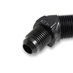 #10 Male to 1/2in NPT 45 Deg Ano-Tuff Adapter - DISCONTINUED