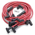 Max Fire Plug Wire Set SBC w/HEI 90 Degree Red