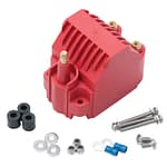 Max-Fire Ignition Coil Universal Dome Style Red
