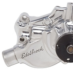 SBC Water Pump - Short- 3/4in Shaft- Polished - DISCONTINUED
