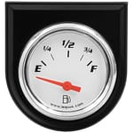 2.0 Dia Fuel Level Gauge w/Black Panel