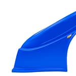 MD3 Plastic Dirt Fender Chevron Blue New Style - DISCONTINUED
