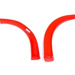 MD3 Wheel Flares Dirt Fluorescent Red Right
