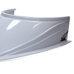 MD3 Hood Scoop 5in Tall Curved White