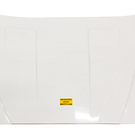 2019 Truck Hood White Composite - DISCONTINUED
