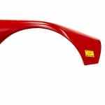 ABC Plastic Fender Wide Right Red