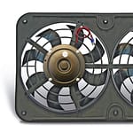 Dual 12-1/8in Lo Profile pusher Fan w/Contols - DISCONTINUED