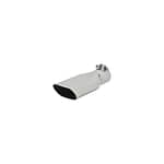 S/S Exhaust Tip 4.25 x 2.25in Oval - 2.5in Pipe