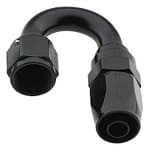 Hose Fitting #8 180 Deg. to #6 Hose Black - DISCONTINUED