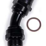 #12 Race-Rite Crimp-On Hose End 30-Degree - DISCONTINUED