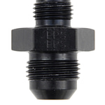 #6 x #8 Male Reducer Fitting Black