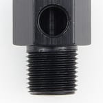 #6 Male x 3/8 MPT Gauge Adapter Inline