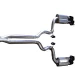 Cat-Back Dual Exhaust Sy stem Stainless