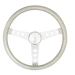 Steering Wheel Mtl Flake Silver /Spoke Chrm 13.5 - DISCONTINUED