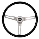 Steering Wheel Classic GM Gloss Black - DISCONTINUED