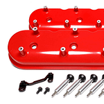 GM LS Tall Valve Cover Set - Gloss Red