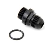 Fuel Inlet Fitting Short 8an to 8 ORB Black