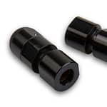 Vent Tubes - Rollover Valves Black Anodized - DISCONTINUED