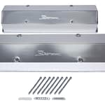 Sniper Fabricated Valve Covers  SBC Tall - DISCONTINUED