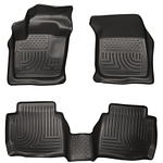 13-  Ford Fusion Front/ 2nd Floor Liners Black