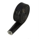 Fire Shield Sleeve Black 1/2 in id x 3 ft Roll - DISCONTINUED