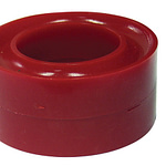 Spring Rubber C/O Hard Red 1-1/4in Tall