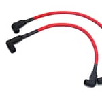 8mm Spark Plug Wire Leads 2pk Red