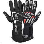 Glove Track1 Black Large SFI 5