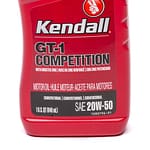 Kendall 20w50 GT-1 High Performance Oil 1qt