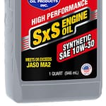 Synthetic 10w30 SXS Oil 1 Quart