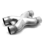 Stainless X-Pipe 2.25in In/Out Universal - DISCONTINUED