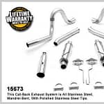99-04 Mustang GT 4.6L Cat Back Kit - DISCONTINUED
