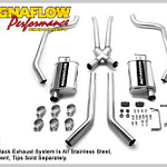 67-69 GM F Body 2.5in Dual Exhaust System