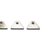 4130 Moly Chassis Tab - Flat - 1/4 Hole (4pk) - DISCONTINUED