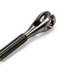 10-32 Threaded Clevis 1/8in Slot - 3/16in Bolt
