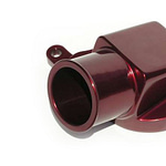 LS1 Billet Water Neck - Red - DISCONTINUED