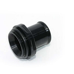 1.25in Hose Water Neck Fitting - Black
