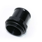1.50in Hose Water Neck Fitting - Black