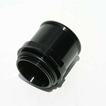 1.75in Hose Water Neck Fitting - Black